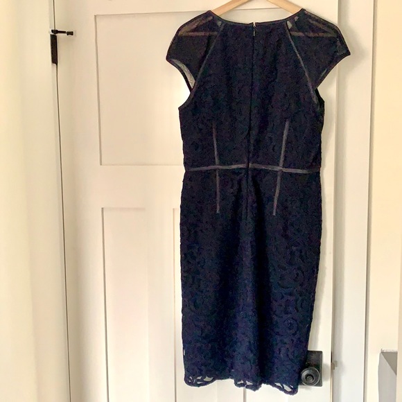 Navy Lace Dress - Picture 2 of 5